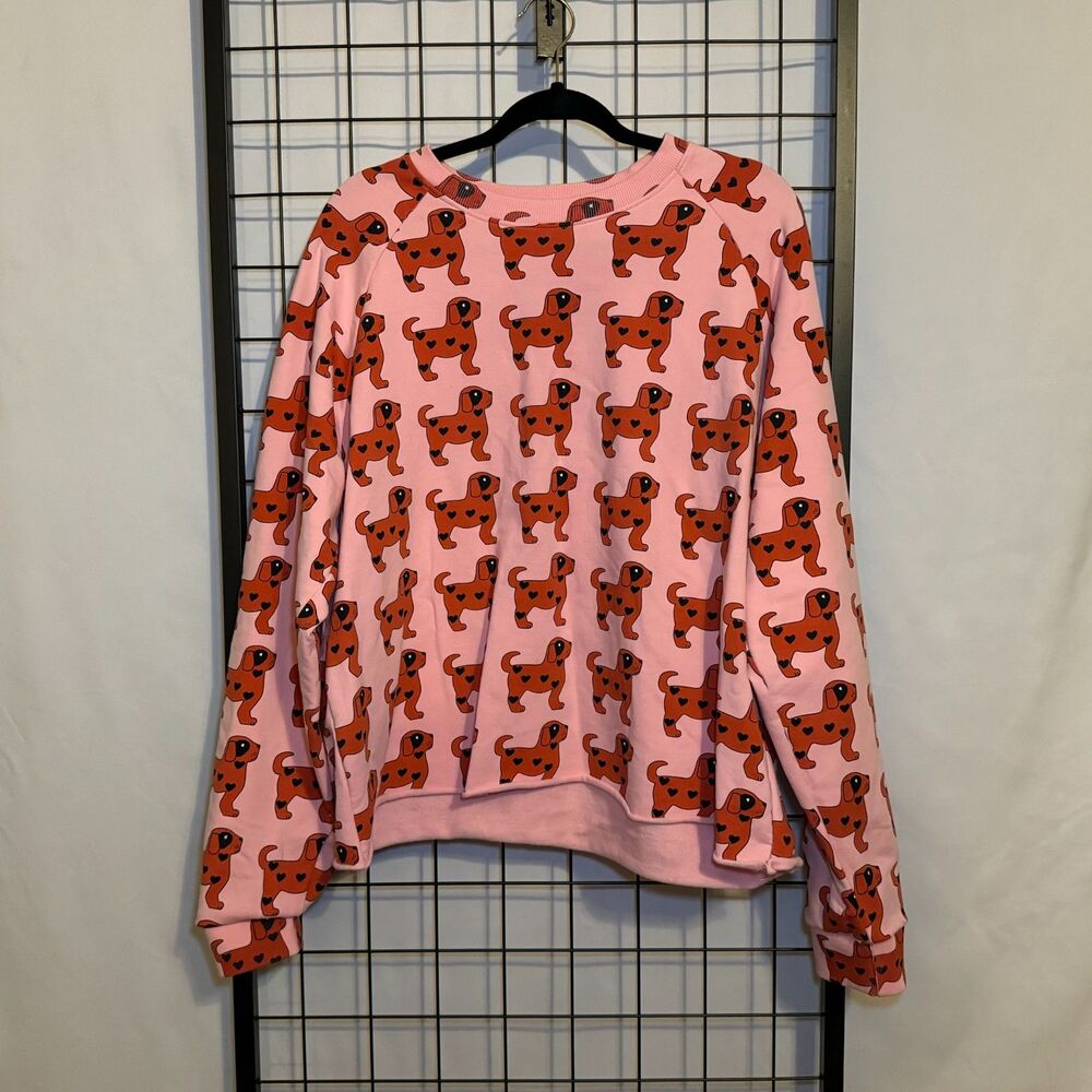 Hugo Tiki | dog print sweater